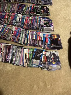 Gundam TCG-GD03 Steel Requiem Bulk Lot 525+ Cards (C/U/Resource) English - Image 2
