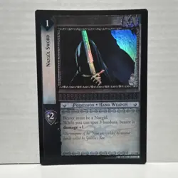 Decipher Nazgul Sword Possession Hand Weapon Holo The Lord of the Rings TCG Card - Image 1