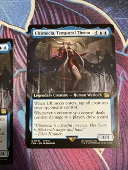 Ultimecia, Temporal Threat (Extended Art) Final Fantasy MTG English - Image 2
