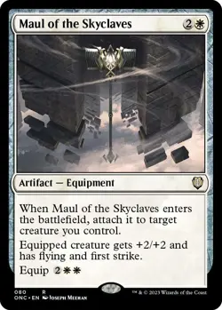 Maul of the Skyclaves [Phyrexia: All Will Be One Commander] Magic MTG - Image 2