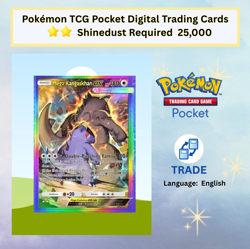 Pokemon TCG Pocket - Mega Kangaskhan EX Rainbow Rare 2 Star - Image 1