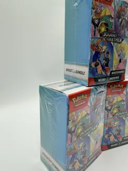 Pokemon TCG Journey Together SV09 LOT OF THREE BOOSTER BUNDLES Factory Sealed - Image 2