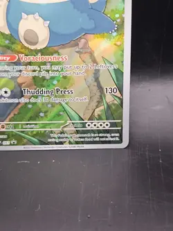 Pokemon Snorlax SVP Scarlet & Violet Promo 051 Basic Holo English - Image 5