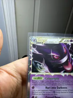 Pokemon TCG HGSS Triumphant Gengar Prime 94/102 Rare Holo - Image 3