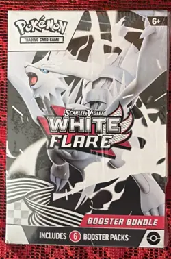 Pokemon SV White Flare Booster Bundle 6 Packs SEALED • Fast Shipping. - Image 1