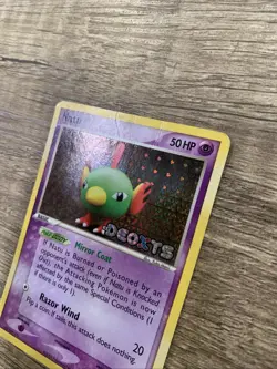 Pokemon Card - Natu Deoxys 66/107 Common Reverse Holo Stamped - Image 2