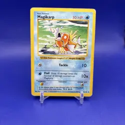 Magikarp 35/102 Base Set Pokemon TCG MP 1999 - Image 1