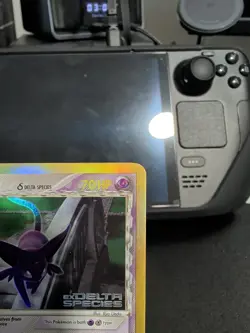 Espeon 4/113 Reverse Holo Foil Rare EX Delta Species Stamped Pokemon LP - Image 3