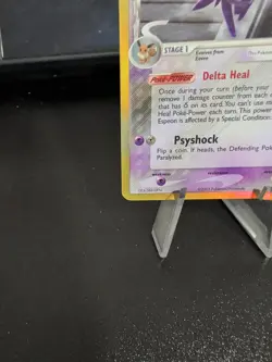 Espeon 4/113 Reverse Holo Foil Rare EX Delta Species Stamped Pokemon LP - Image 4