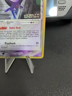 Espeon 4/113 Reverse Holo Foil Rare EX Delta Species Stamped Pokemon LP - Image 5