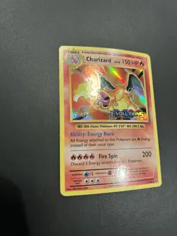 Pokemon TCG Charizard XY Evolutions Prerelease Staff Stamp 11/108 - Image 2