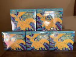 Pokemon Ascended Heroes ETB Elite Trainer Boxes Lot Of 5 Sealed New! - Image 1