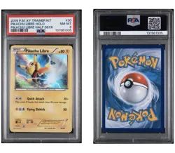 Pokemon TCG Pikachu Libre Holo XY Trainer Kit 30/30 PSA 8 - Image 3