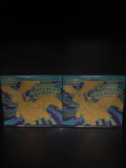 2x Ascended Heroes ETB Factory Sealed Pokemon Elite Trainer Box Lot - Image 1