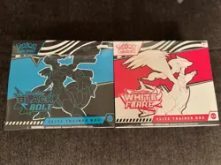 Pokemon TCG Black Bolt and White Flare Elite Trainer Box (ETB) - Factory Sealed - Image 1