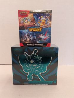 SEALED - Pokemon - Twilight Masquerade ETB + Surging Sparks Booster Bundle - Image 1