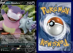 Galarian Slowbro V 099/189 Holo Rare V Darkness Ablaze Pokemon NM/M - Image 2