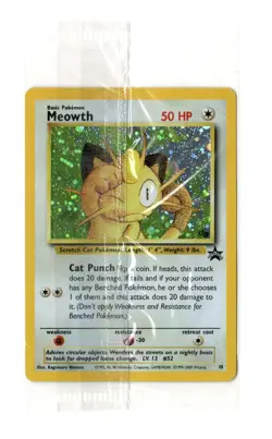 Pokemon TCG - Meowth - 1st Edition – Gameboy Promo - 10 - FACTORY SEALED/NM - Image 1