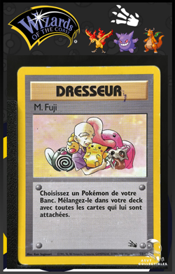 Carte Pokemon M. Fuji 58/62 Edition 2 ED2 Unlimited Fossile Wizards FR - Image 1