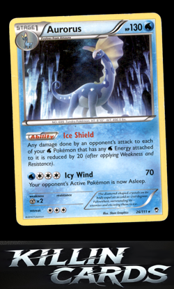 Aurorus - 26/111 (Cosmos Holo) 026/111 Pokemon Promo Miscellaneous Cards & Produ - Image 1