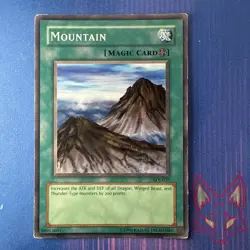 * Yu-Gi-Oh! - MP - Mountain SDJ-037 Vintage (US Seller - Image 1