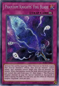 Yugioh! LP Phantom Knights' Fog Blade - BLRR-EN065 - Secret Rare - 1st Edition L - Image 1