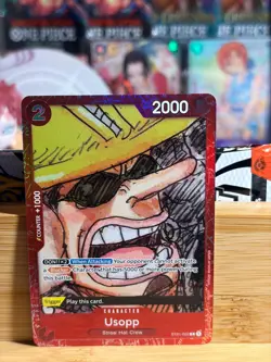USOPP (ONE PIECE FILM RED EDITION) ST01-002 Promo Foil One Piece TCG NM - Image 1