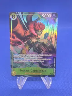 One Piece Royal Blood Eustass Captain Kid OP10-112 Parallel Alternate Alt Art NM - Image 1