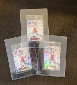 (SEALED) One Piece Monkey D. Luffey College BKB CCG US Voyage - in Hard Case - Image 1