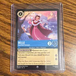 Disney Lorcana Belle - Snowfield Strategist Character 158/204 Regular - Image 1