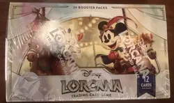 Disney Lorcana Fabled Booster Box 24 Packs Trading Card Game - Image 1