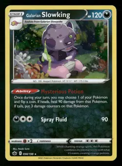 Galarian Slowking (Cosmos Holo) Holo Rare Miscellaneous Cards & Products 098/198 - Image 1
