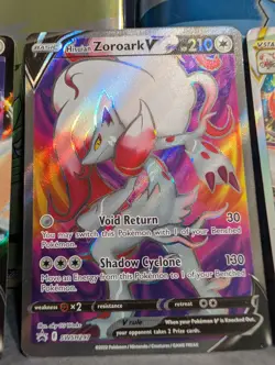 Hisuian Zoroark V and Vstar SWSH297 &SWSH298: Sword & Shield Promo Cards - Image 2