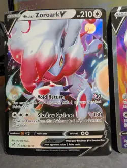 Hisuian Zoroark V and Vstar SWSH297 &SWSH298: Sword & Shield Promo Cards - Image 4