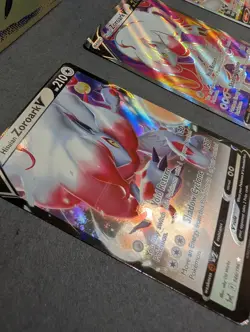 Hisuian Zoroark V and Vstar SWSH297 &SWSH298: Sword & Shield Promo Cards - Image 5