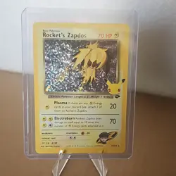 Pokemon Zapdos ex Rocket's Zapdos Holo Card Lot 2 Cards - Image 4