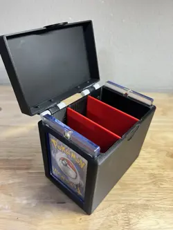 Pokemon Card Deck Box Storage l Team Rocket Collectors Chest l 3DPrinted - Image 4