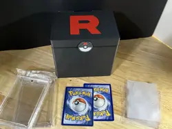 Pokemon Card Deck Box Storage l Team Rocket Collectors Chest l 3DPrinted - Image 5