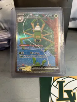 Pokemon Spidops EX TCG Illustration Rare Card Scarlet & Violet Base Set 243/198 - Image 1