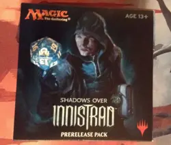 Shadows Over Innistrad EMPTY pre-release deck box & die Magic the Gathering MTG - Image 1