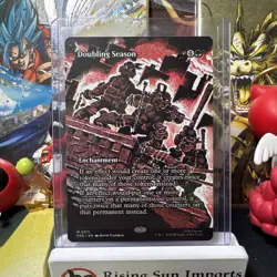 Doubling Season (Borderless) TMNT MTG PZA M 0011 Teenage Mutant Ninja Turtles - Image 1