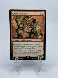 Goblin Piledriver - Magic Origins - MTG - Rare - Magic The Gathering - Image 1