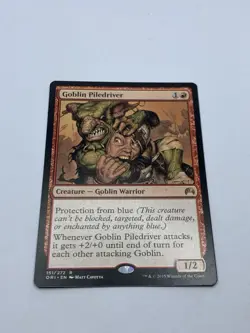 Goblin Piledriver - Magic Origins - MTG - Rare - Magic The Gathering - Image 2