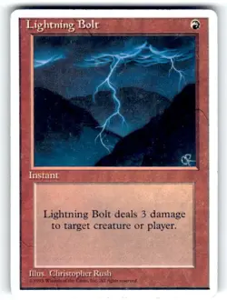 Fourth Edition #226 Lightning Bolt - Image 1