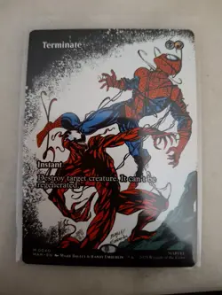 Terminate (Borderless) Marvel Spider-Man Magic The Gathering Mythic - Image 1