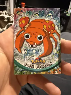 Nm Topps 1999 Paras #46 Pokemon TV Animation Edition Series - Image 1