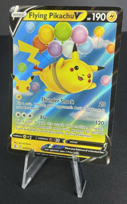 Flying Pikachu V 006/025 Full Art Holo Rare - Celebrations - Pokemon TCG - NM - Image 3