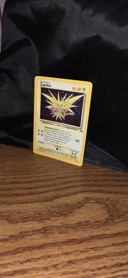 Pokemon Zapdos Holo Rare 15/62 1999 Fossil LP Condition - Image 2