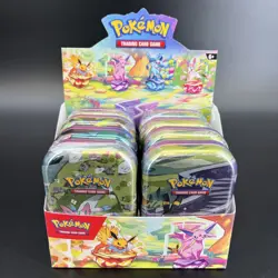 Prismatic Evolutions Mini Tin Display SV Prismatic Evolutions Pokemon TCG CCG - Image 1