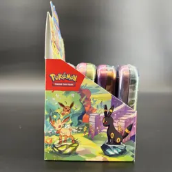 Prismatic Evolutions Mini Tin Display SV Prismatic Evolutions Pokemon TCG CCG - Image 3
